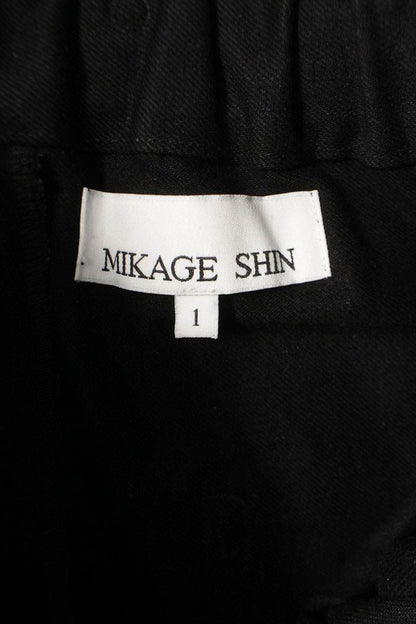 MIKAGE SHIN 25AW Glitter Tuck Wide Denim Pants Size 30