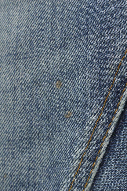 GUCCI Back GG Embroidery Tapered Denim Size 30
