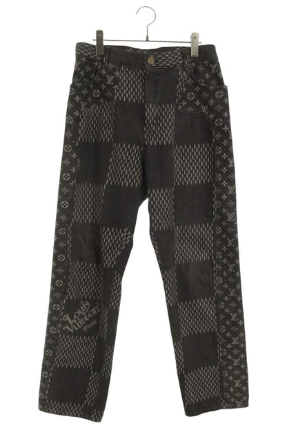 LOUISVUITTON 20AW NIGO Giant Damier Wave Monogram Size 34