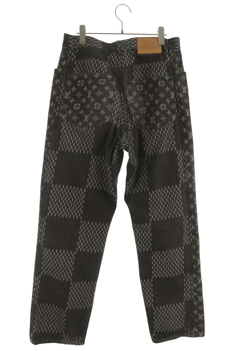 LOUISVUITTON 20AW NIGO Giant Damier Wave Monogram Size 34