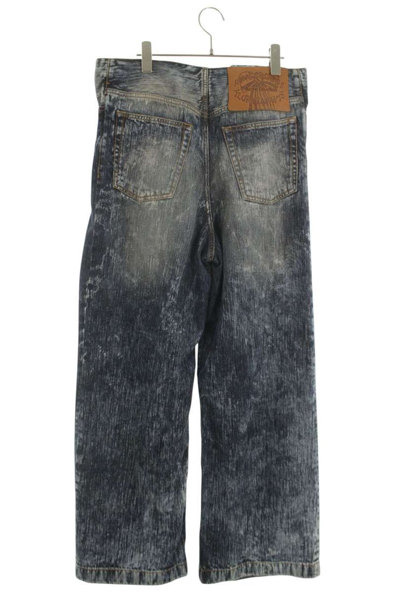 ACNE STUDIOS Paddy Grey Stone Denim Pants Size 33