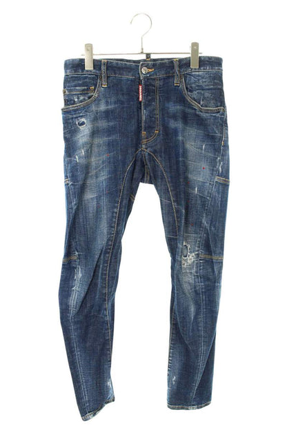 DSQUARED2 Distressed Button Fly Denim Pants Size 31
