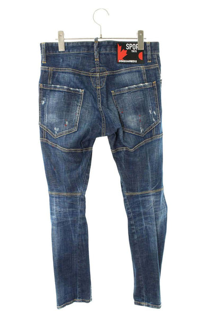 DSQUARED2 Distressed Button Fly Denim Pants Size 31