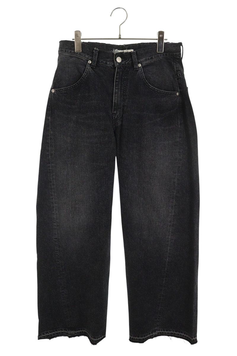 Jieda 3D Baggy Denim Pants Black Size 30