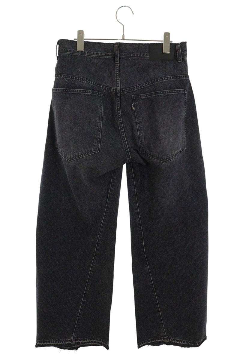 Jieda 3D Baggy Denim Pants Black Size 30