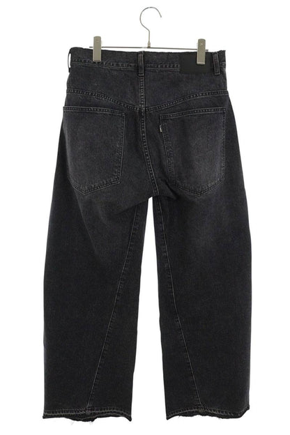 Jieda 3D Baggy Denim Pants Black Size 30