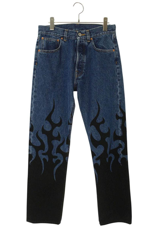 Vetements Denim Pants Blue Size US 28