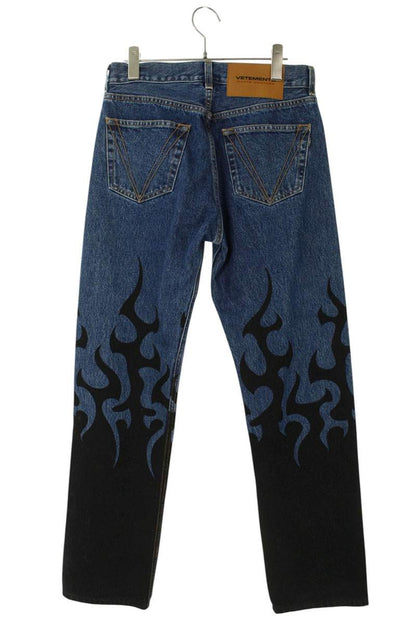 Vetements Denim Pants Blue Size US 28