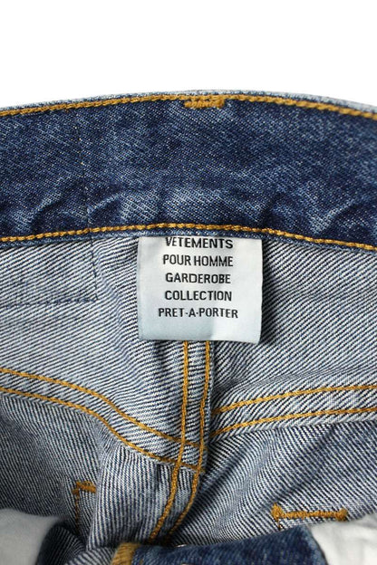 Vetements Denim Pants Blue Size US 28