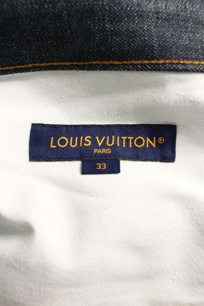 Louis Vuitton Denim Pants Blue Size 33