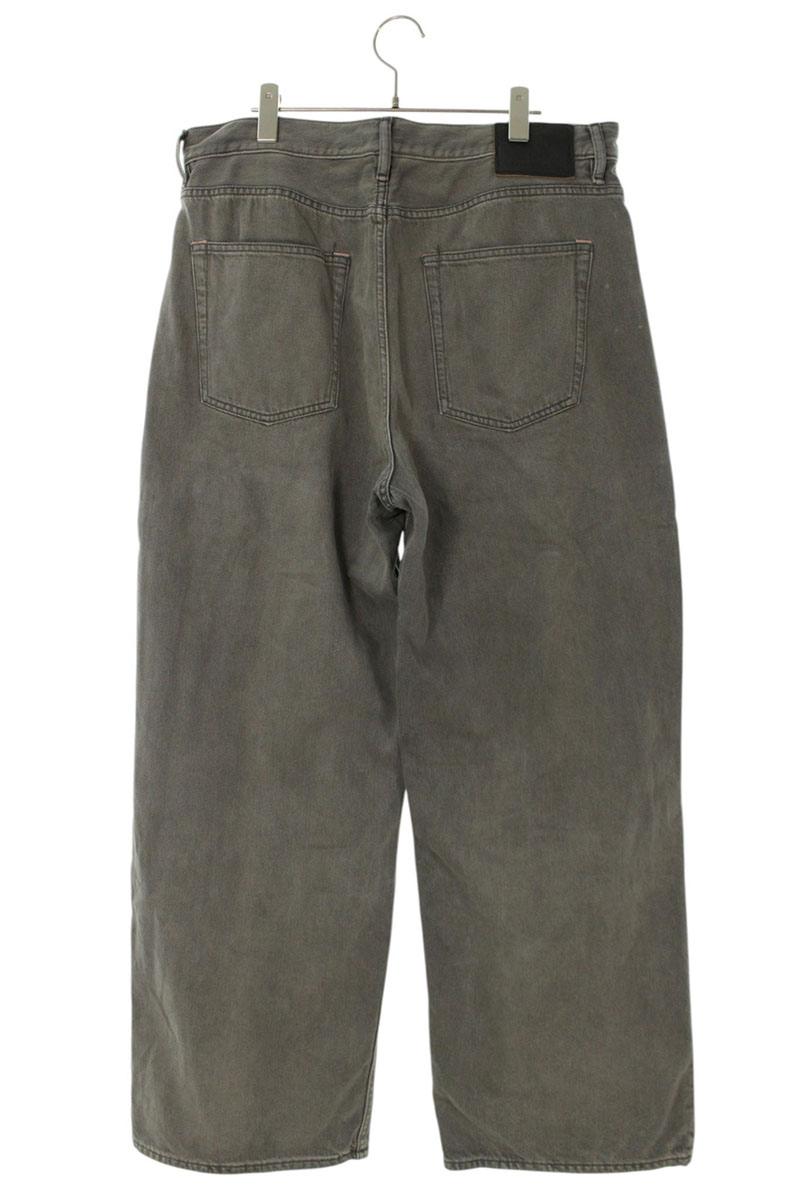 ACNE STUDIOS Loose Fit Baggy Jeans Gray Size 40