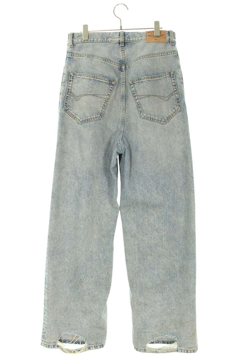 Balenciaga Denim Pants Blue Size XXS