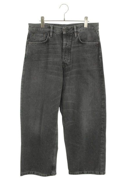 ACNE STUDIOS Ash Black Wide Straight Denim Black Size 29