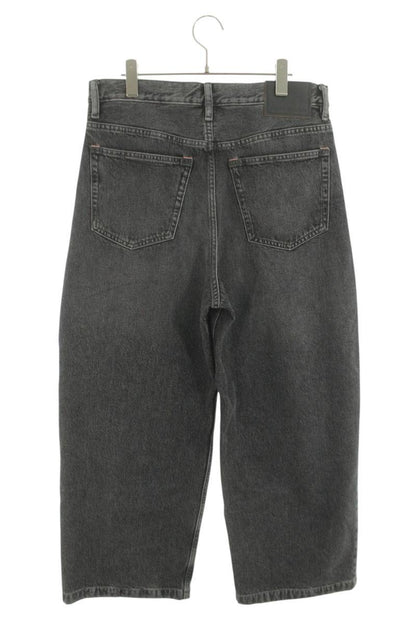 ACNE STUDIOS Ash Black Wide Straight Denim Black Size 29