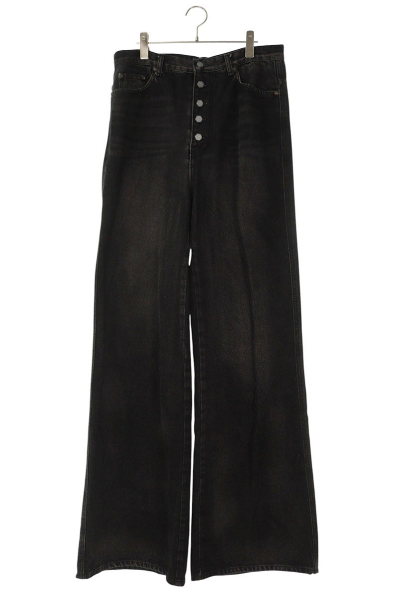 THUG CLUB CHIMERA Back Embellished Denim Black Size 34