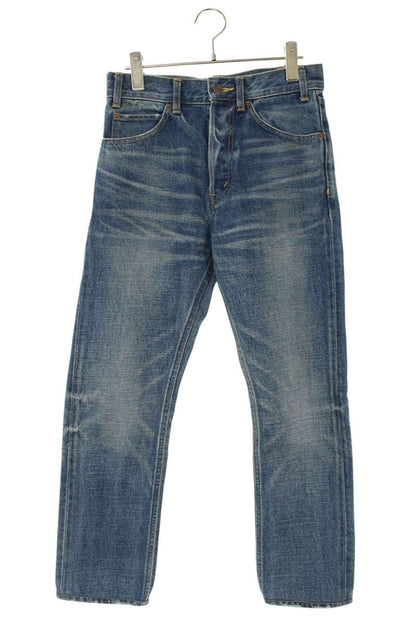 CELINE Loose Jeans Union Wash Slim Fit Denim Indigo Size 26