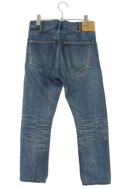 CELINE Loose Jeans Union Wash Slim Fit Denim Indigo Size 26