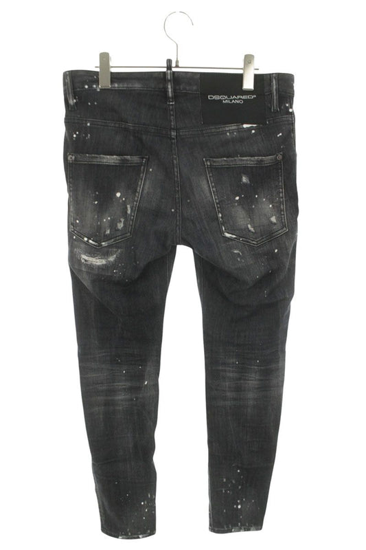 DSQUARED S74LB0998S30503 Distressed Stretch Jeans Size 33