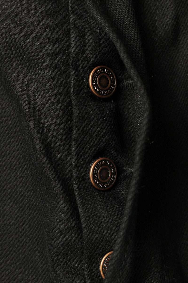 CELINE Washed Black Skinny Denim Jeans Size 27