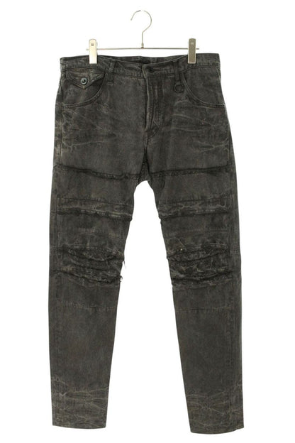 Julius 11AW Distressed Denim Pants Gray Size 3