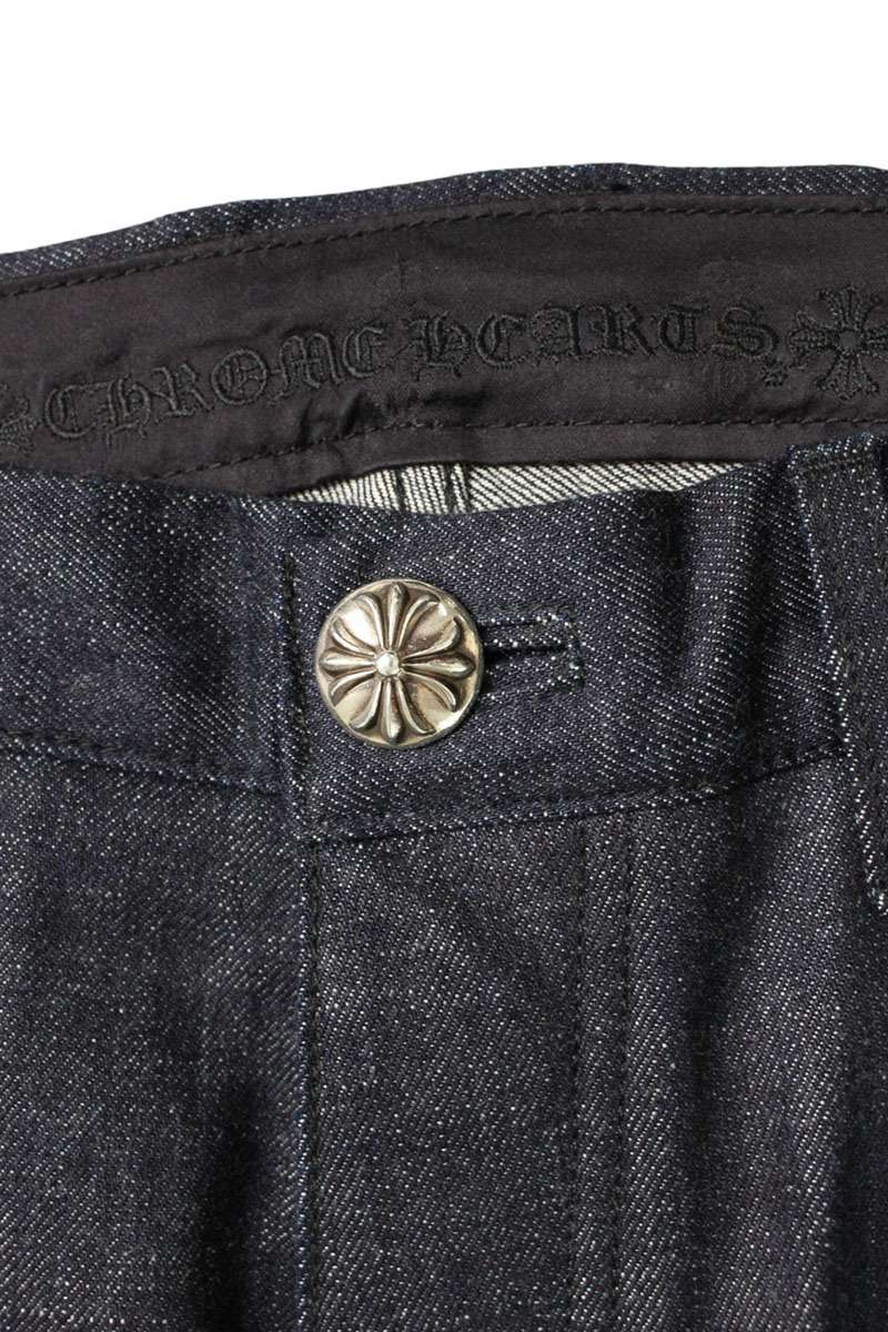 Chrome Hearts Washed Wide Cross Ball Denim Size 29