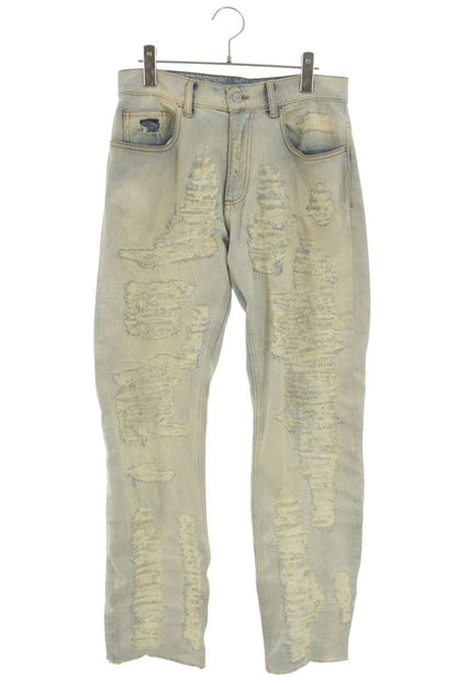ALYX Distressed Mid-Rise Straight Denim Jeans Size 28