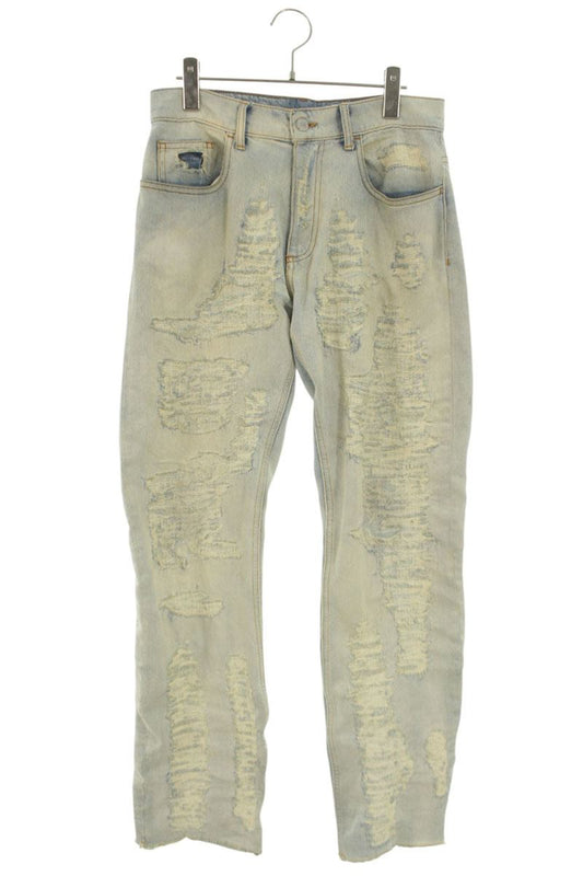 ALYX Distressed Mid-Rise Straight Denim Jeans Size 28