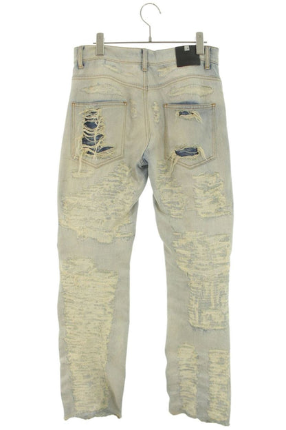 ALYX Distressed Mid-Rise Straight Denim Jeans Size 28