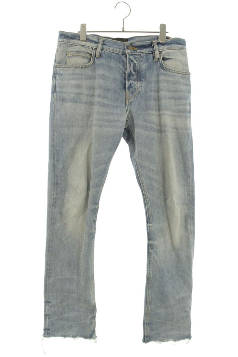 Fear of God SEVENTH COLLECTION Well-Washed Denim Pants Blue Size 31