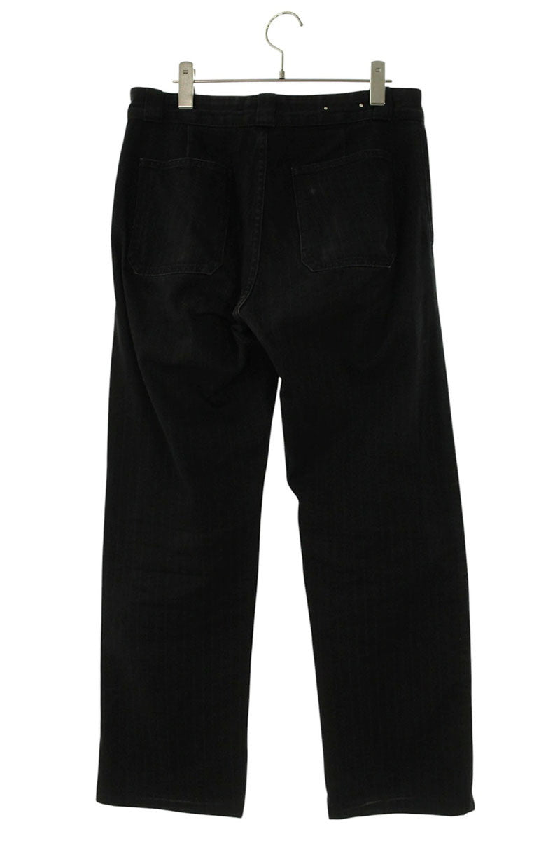 MINEDENIM Striped Denim Pants Black Size 7