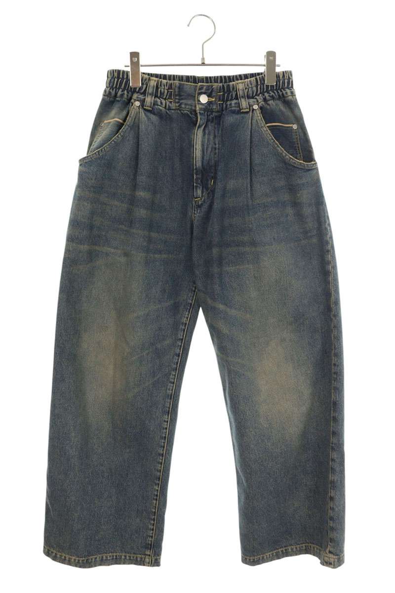 CLESSTE Vintage Dyed Selvedge Wide Denim Pants Size 30