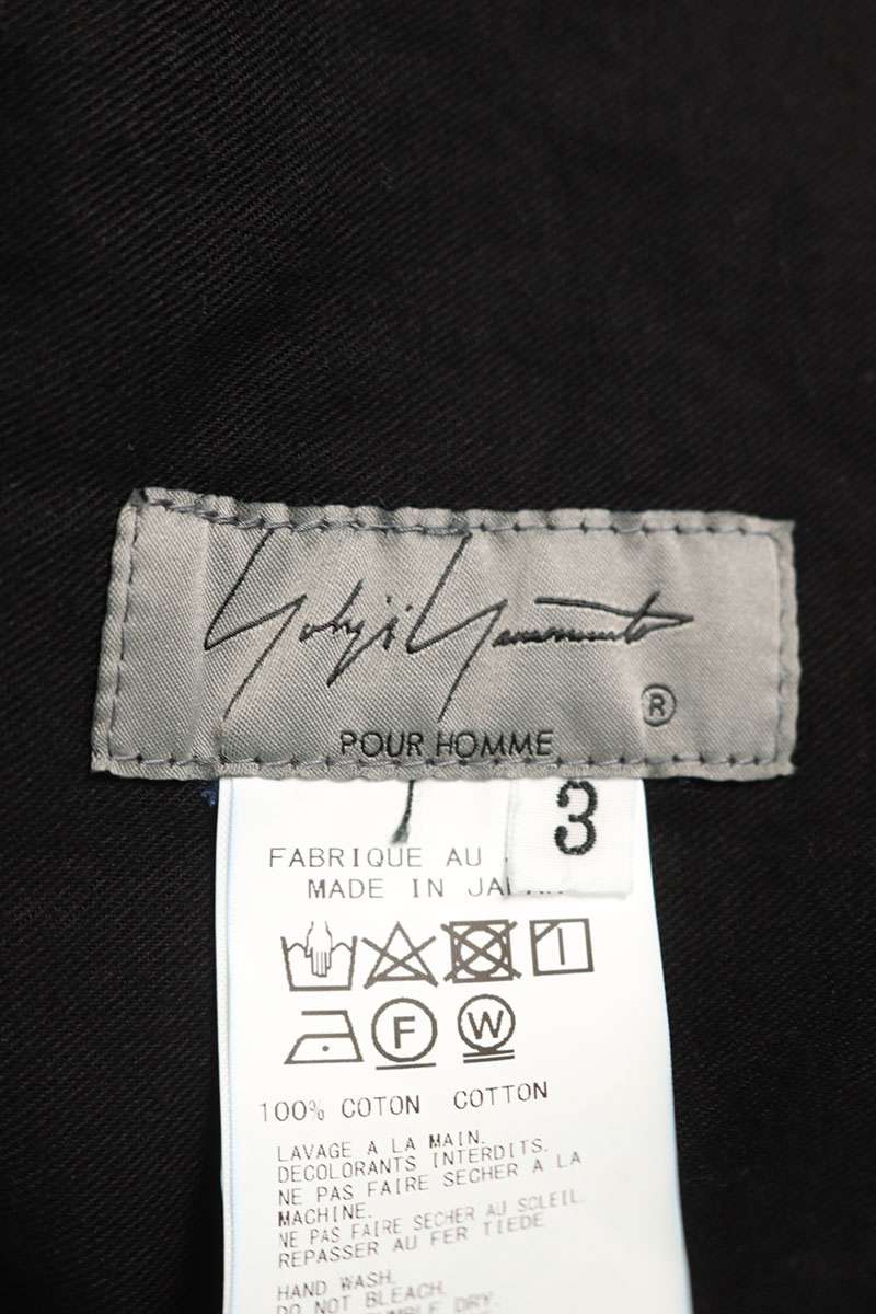 YOHJI YAMAMOTO POUR HOMME 24AW Flap Pocket Denim Size 34