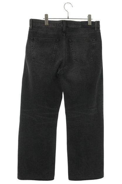 GUCCI Horsebit Detail Black Denim Pants Size 34