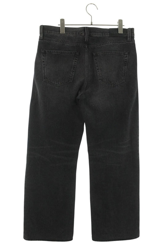 GUCCI Horsebit Detail Black Denim Pants Size 34