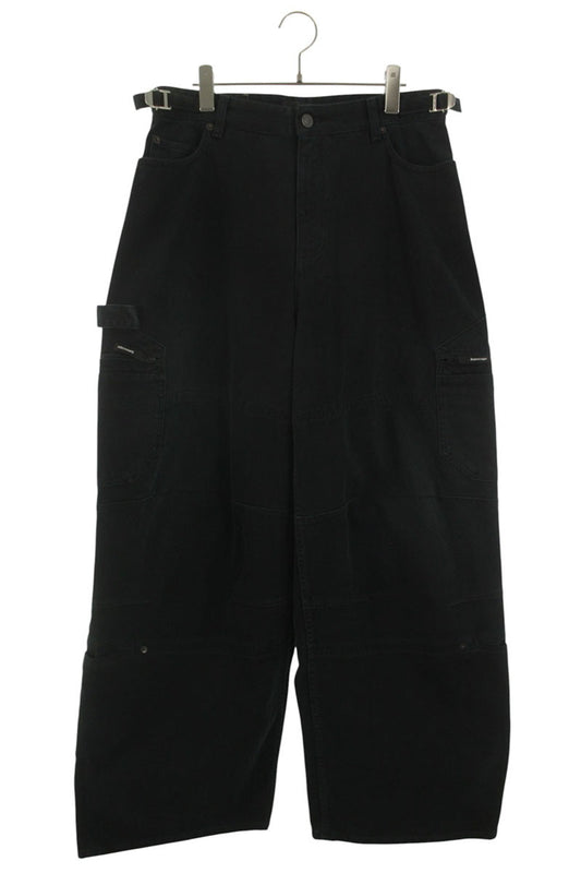 Balenciaga Denim Pants Black Size S