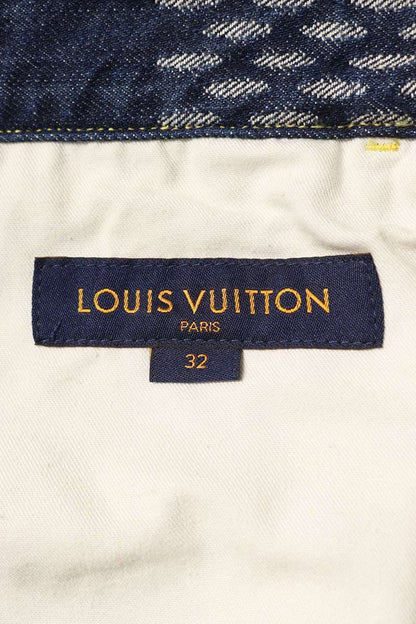 LOUISVUITTON Giant Damier Indigo Denim Size 32