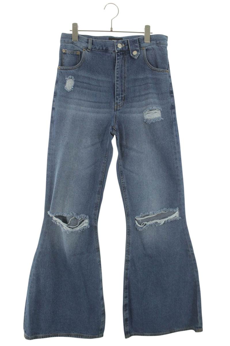 EGONLAB 23SS Stonewashed Atomic Distressed Flare Size 34