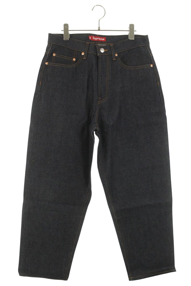 SUPREME 23AW Rigid Baggy Selvedge Jean Blue Size 30