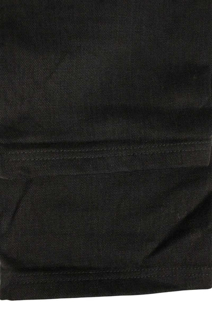 Fendi Logo Patch Denim Pants Black Size 33