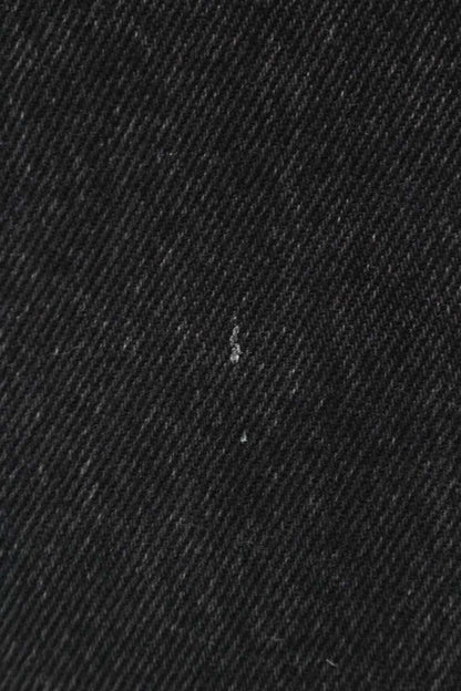 MM6 24SS Foil Double Knee Painter Pant Denim Pants Black Size 32
