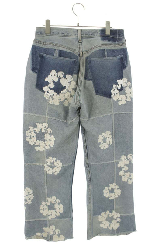 DENIM TEARS x READYMADE embroidery Reconstructed Denim Pants Size 30