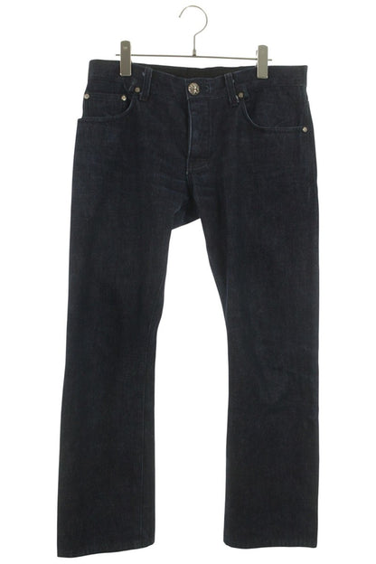 Chrome Hearts Cross Button Fly Washed Indigo Denim Size 32