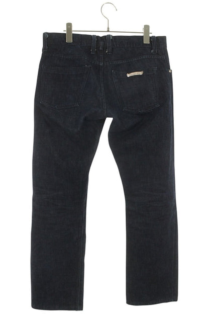 Chrome Hearts Cross Button Fly Washed Indigo Denim Size 32
