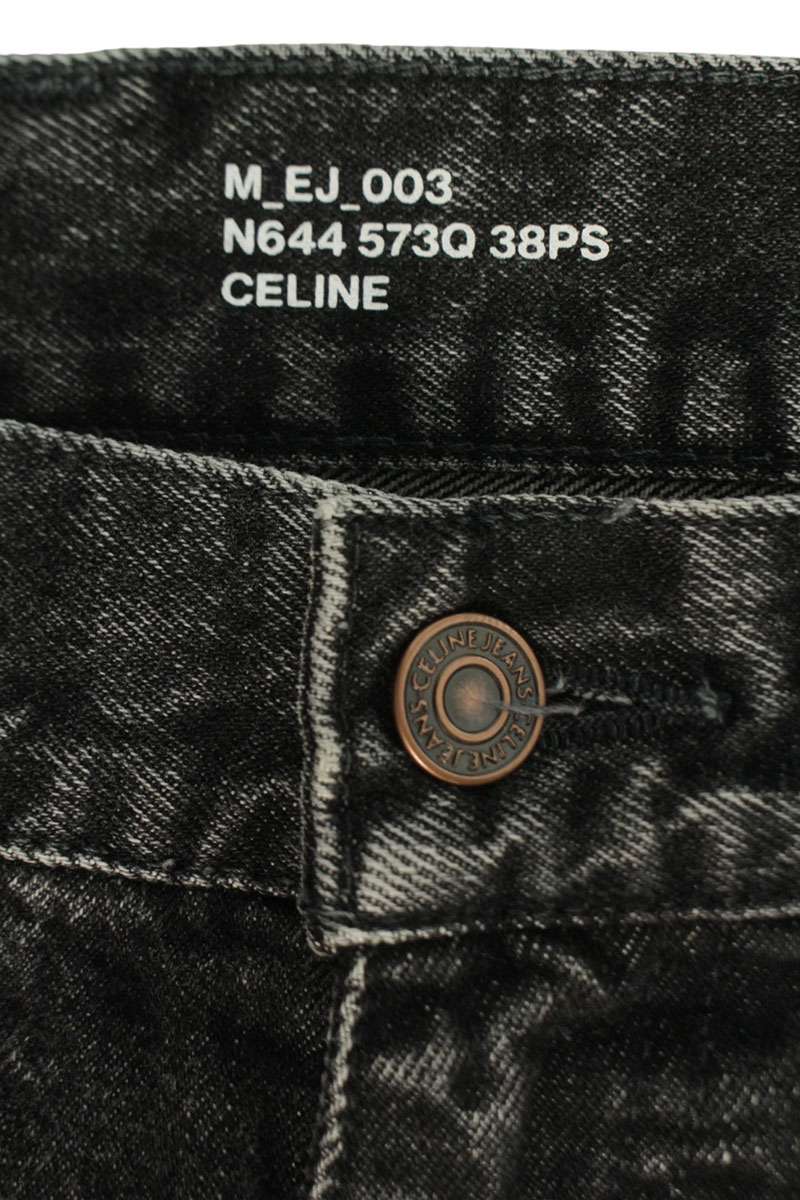 CELINE Elephant Fit Black Denim Pants Size 30