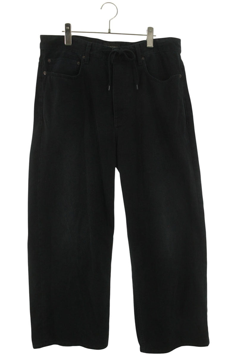 Balenciaga Denim Pants Black Size XXS