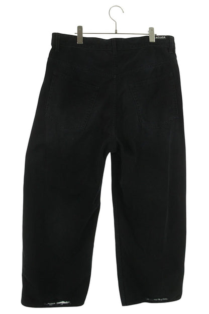 Balenciaga Denim Pants Black Size XXS