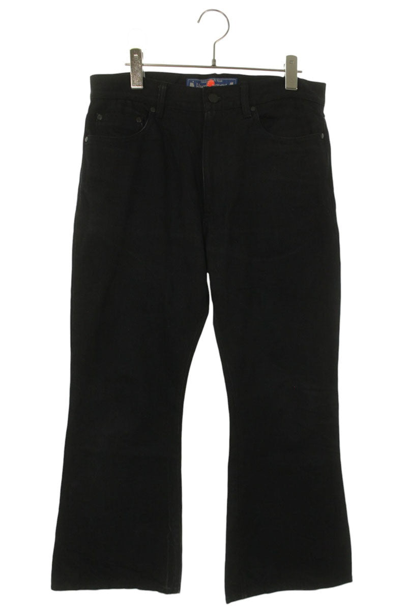 blackmeans Flare Denim Pants Black Size 34