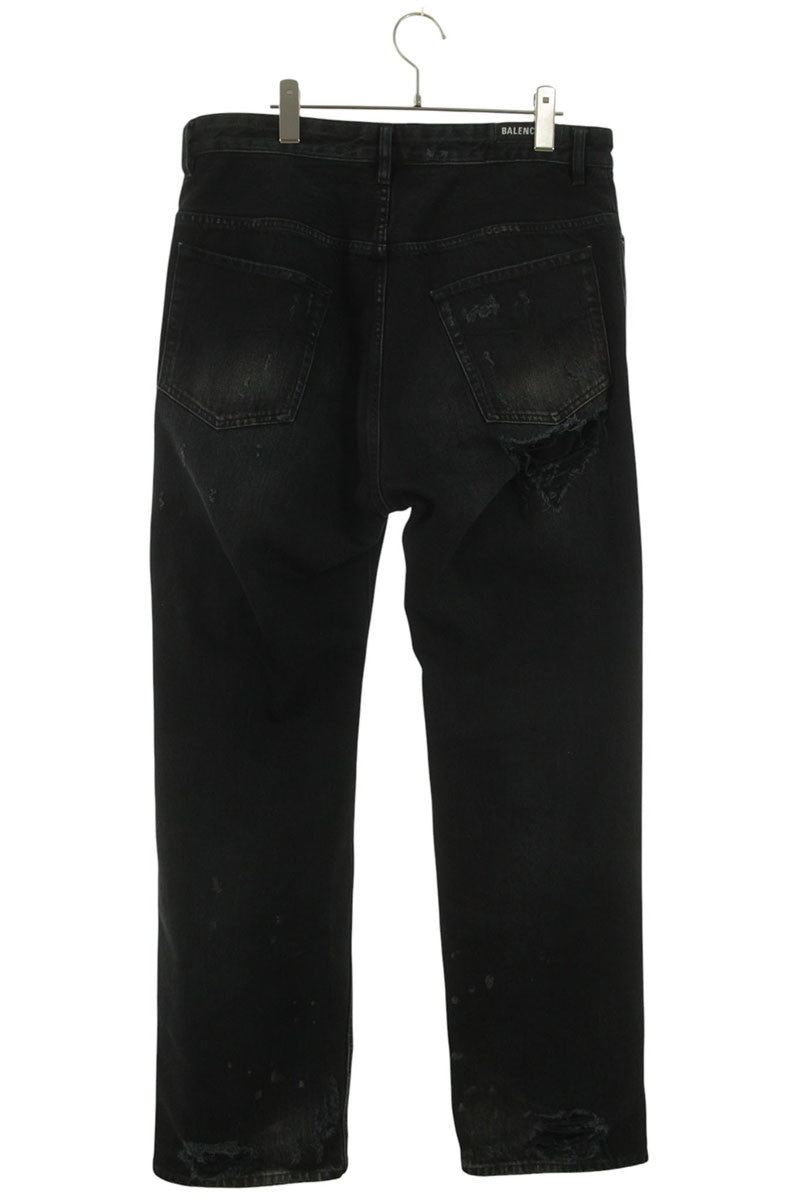 Balenciaga Denim Pants Black Size US 34