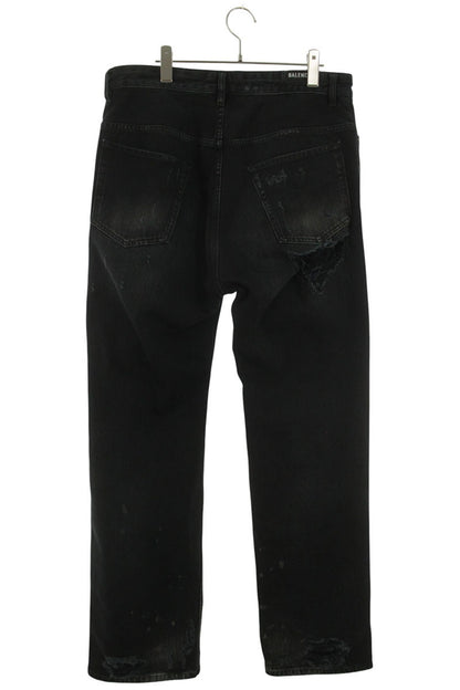 Balenciaga Denim Pants Black Size US 34