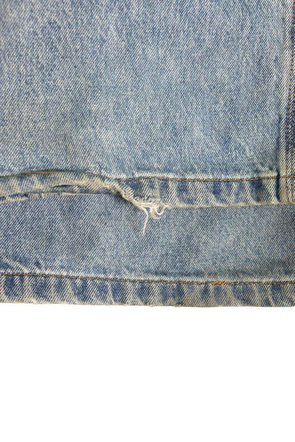 LOEWE Anagram Embroidered Baggy Denim Light Blue Size 32